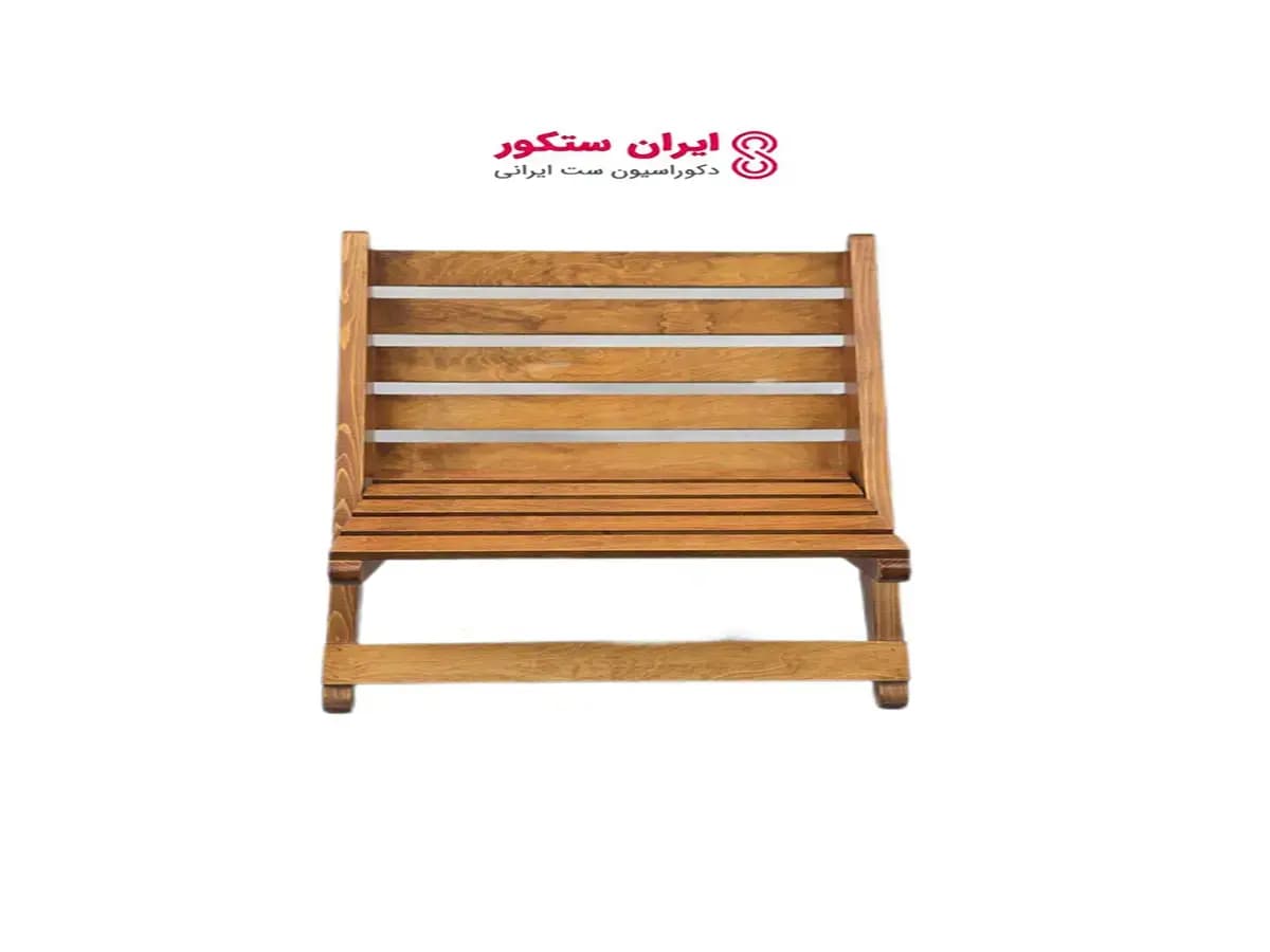 صندلی راحتی مدرن چوبی | ایران ستکور — تصویر ۵