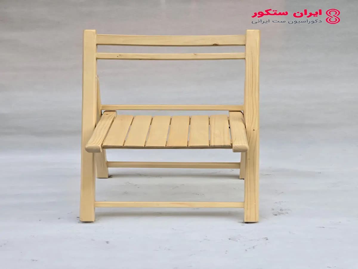 صندلی چوبی تاشو ايران ستكور — تصویر ۵