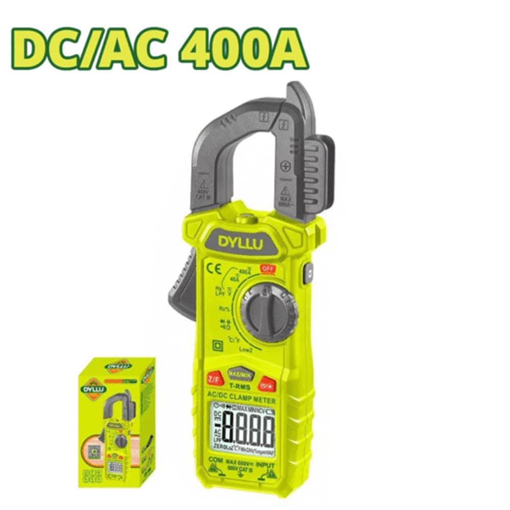 مولتی متر انبری 400 آمپر AC-DC حرفه ای دایلو مدل DTDM65035