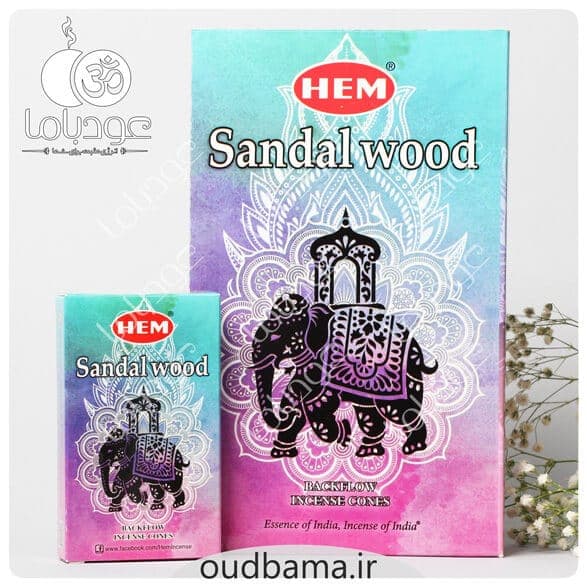عود صندل وود SANDAL WOOD آبشاری ( هم HEM )
