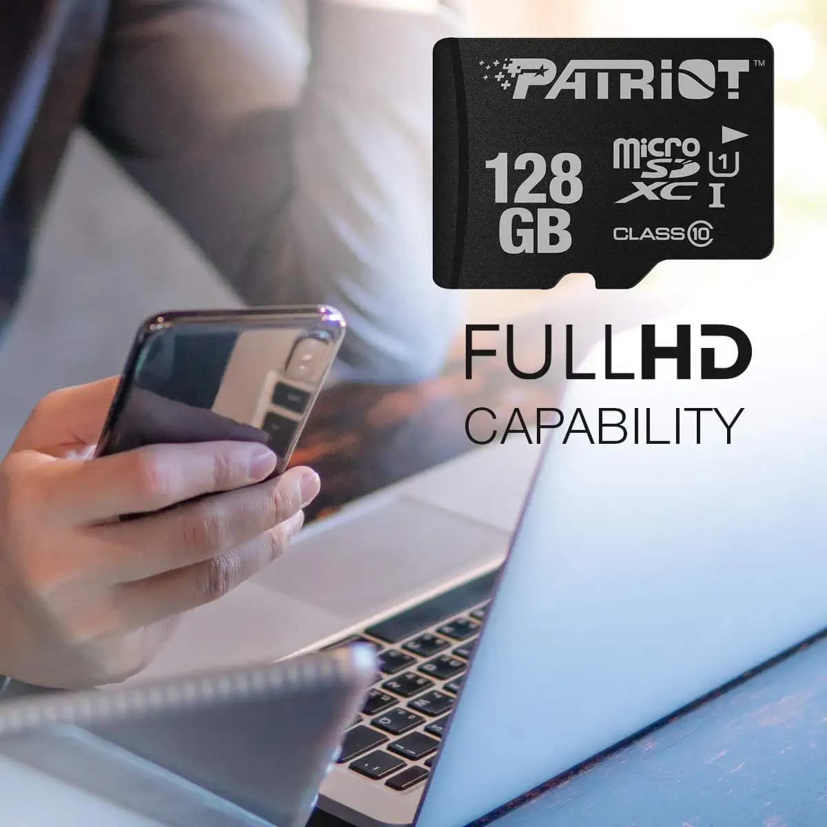 کارت حافظه میکرو اس دی پاتریوت LX 128 گیگ — تصویر ۸