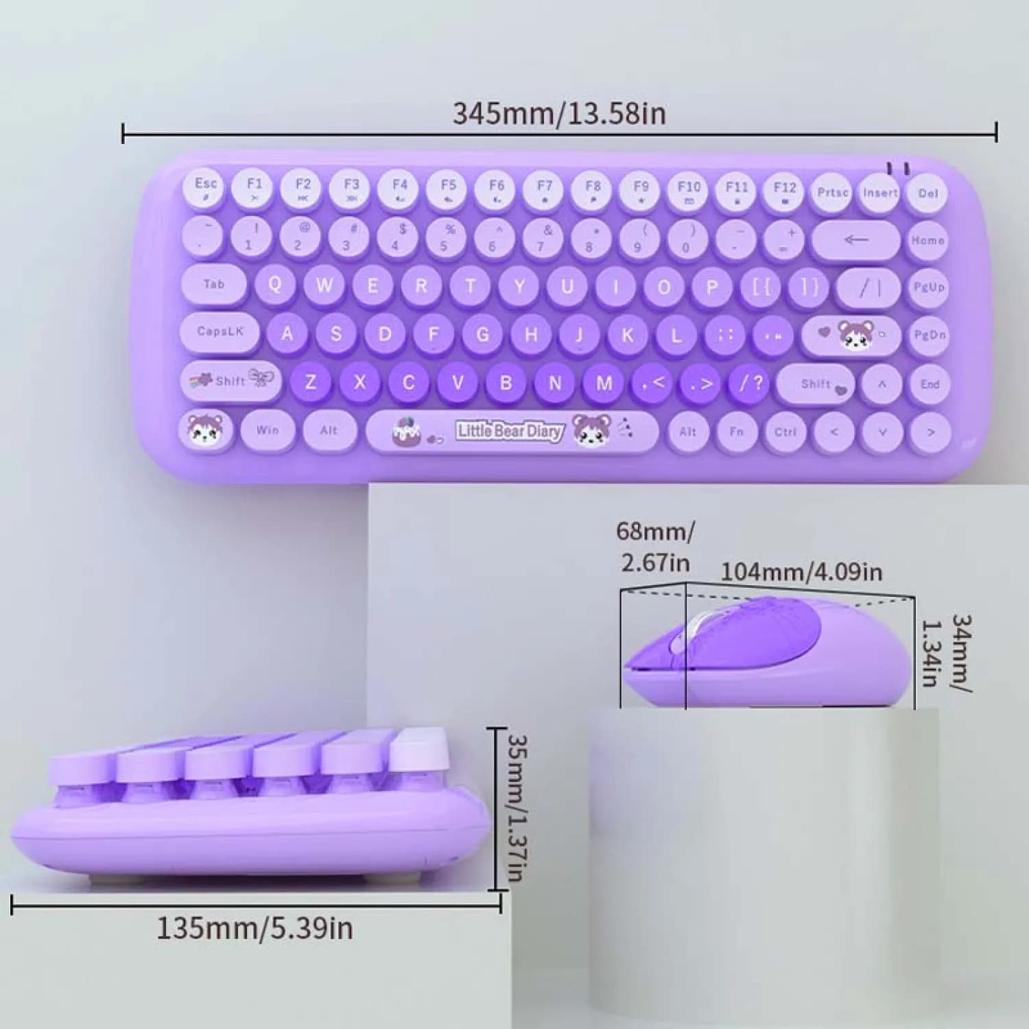 باندل MOFii Candy Wireless – Purple — تصویر ۶