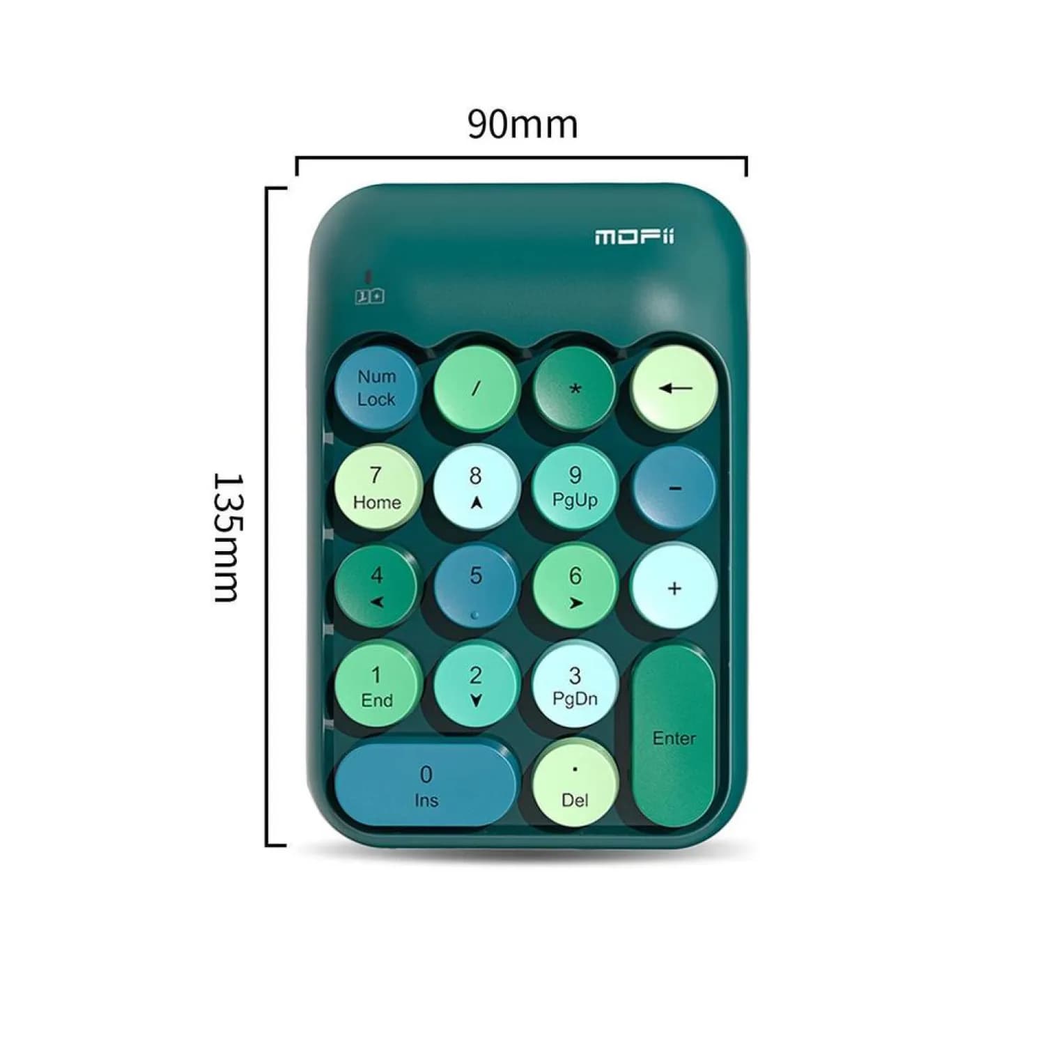 کی پد MOFii X910 Wireless – Dark Green