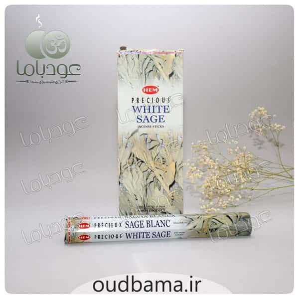 عود مریم گلی WHITE SAGE ( هم HEM ) وایت سیج — تصویر ۸