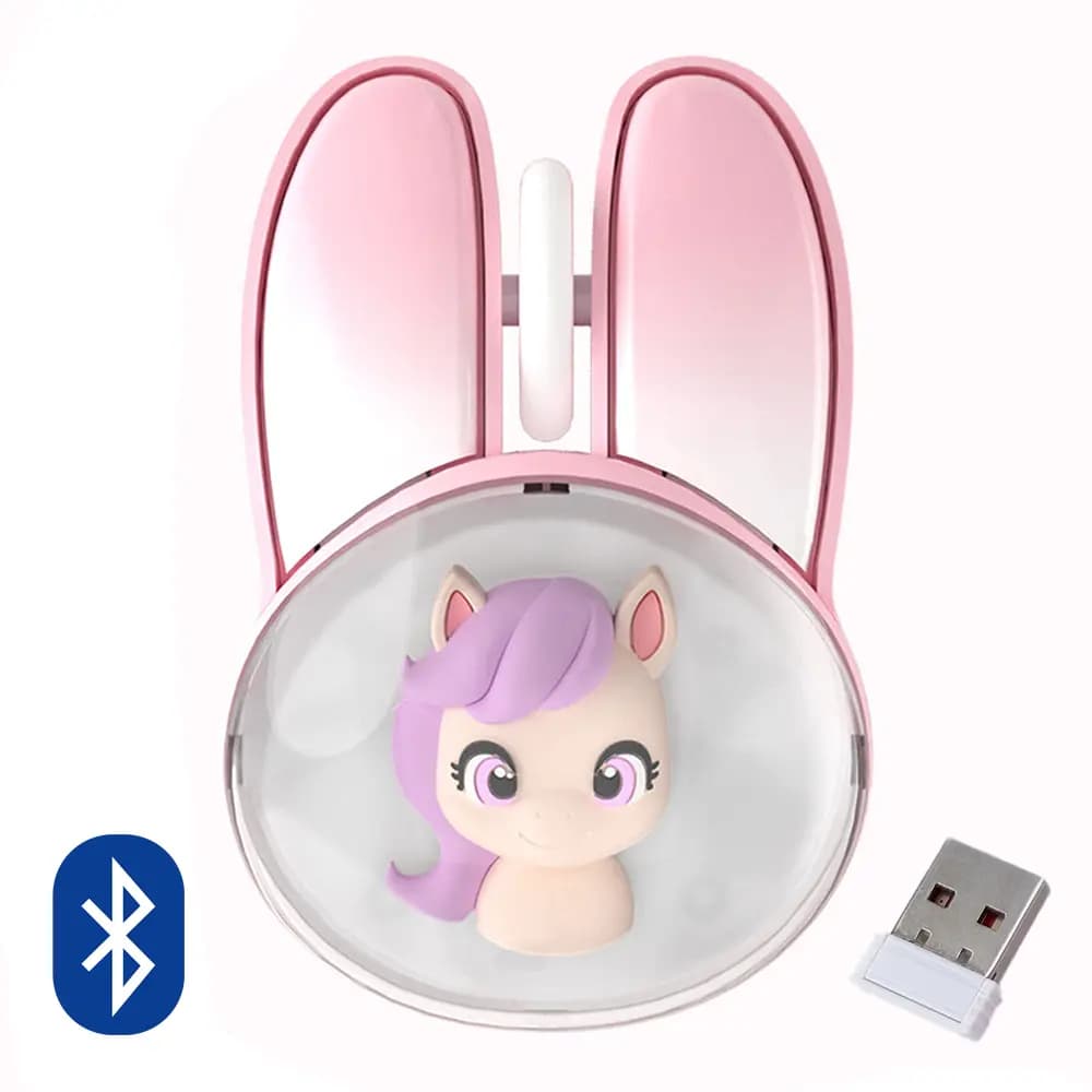 ماوس بی سیم مافی مدل Mofii M12 pink — تصویر ۲