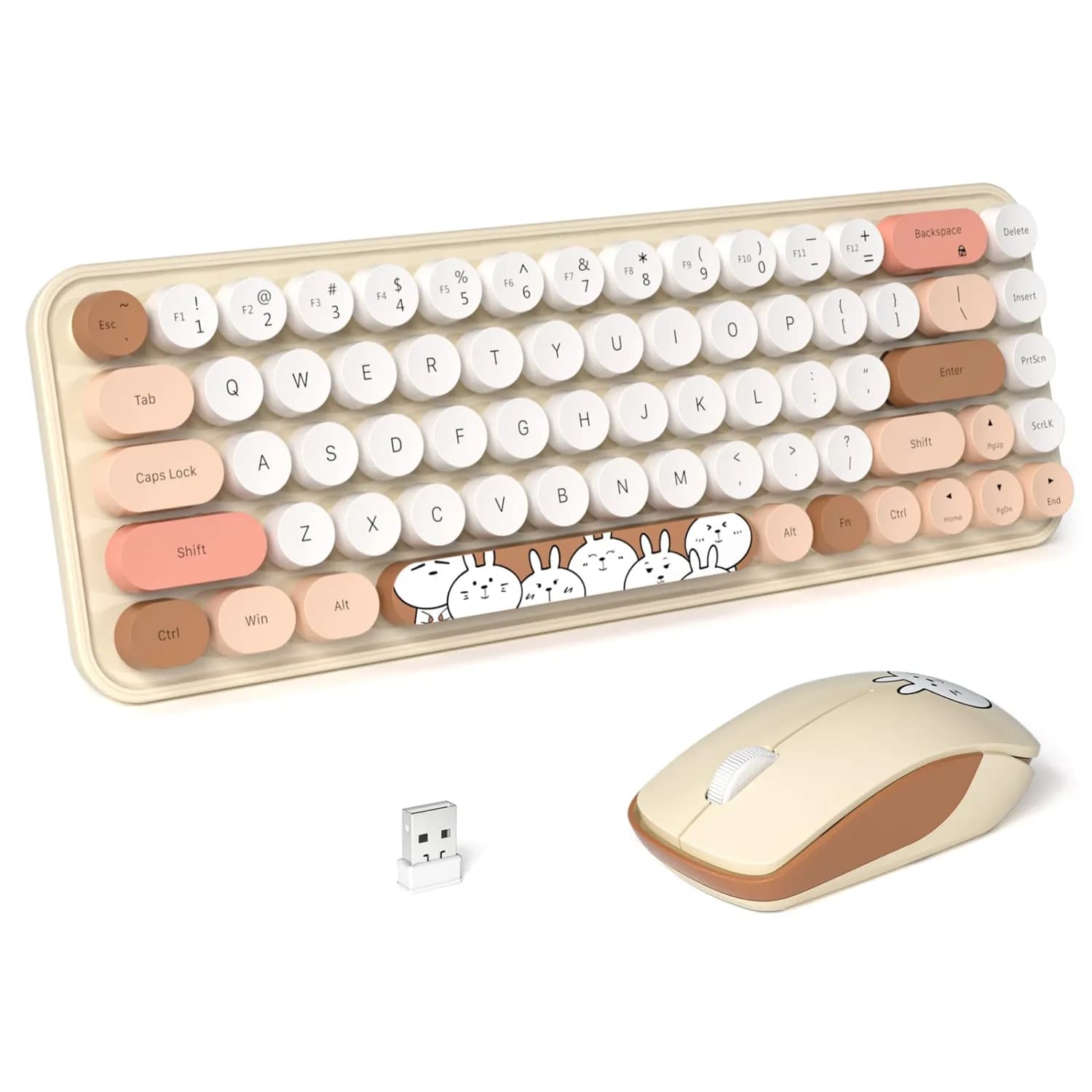 باندل MOFii I Bean Pro Wireless – Milk Tea — تصویر ۲