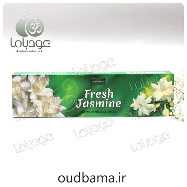 عود دست ساز جاسمین گل یاس FRESH JASMINE ( ناندیتا NANDITA )