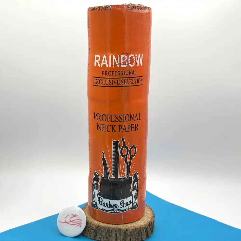 رول گردن آرایشگری رینبو RAINBOW بسته 5 عددی — تصویر ۲