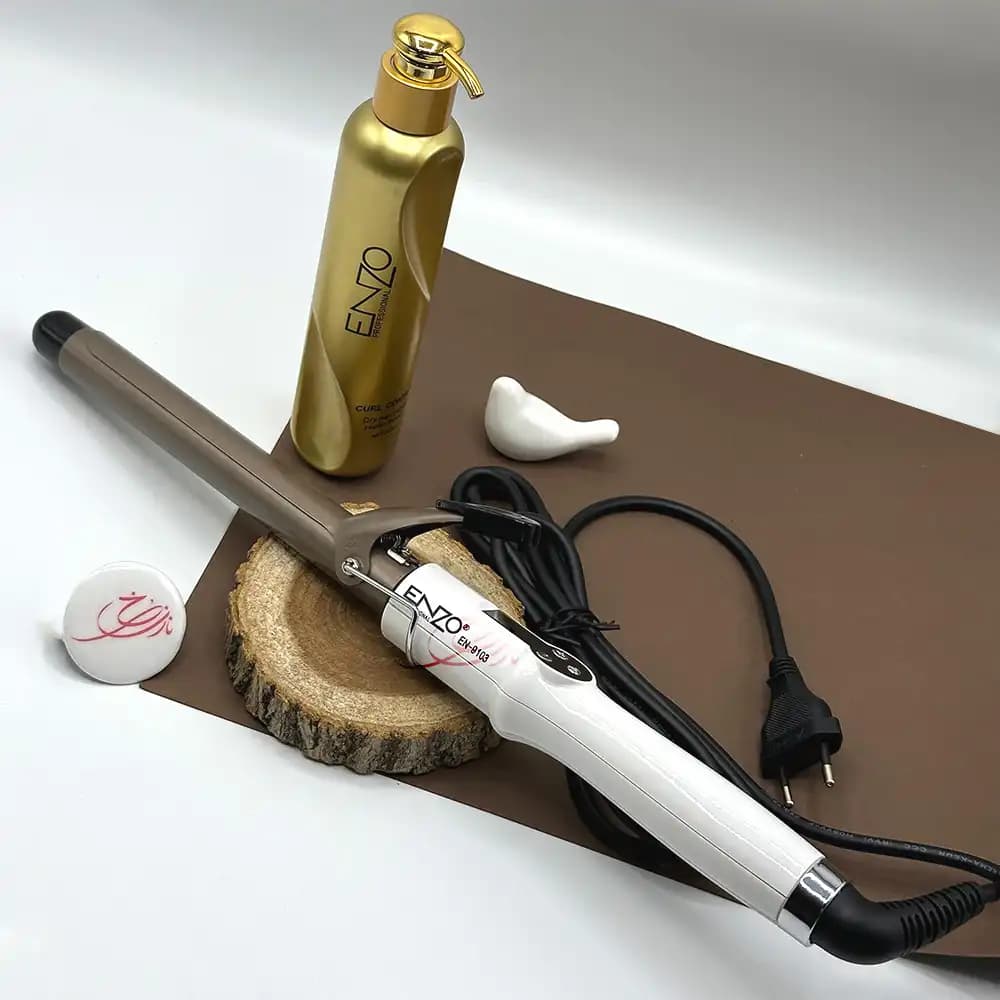 فرکننده مو انزو پروفیشنال ENZO PROFESSIONAL مدل EN-9103 روغن دار — تصویر ۳