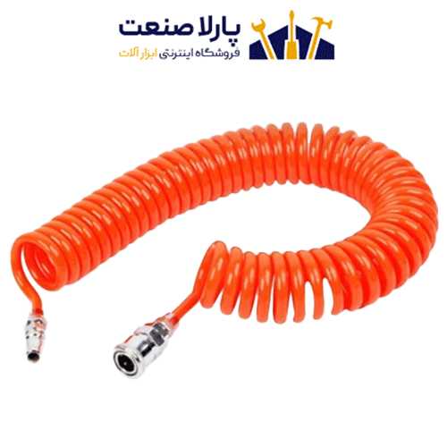 شلنگ فنری باد ترک یل مدل 30-bar سایز قطر 8 طول 5 متر