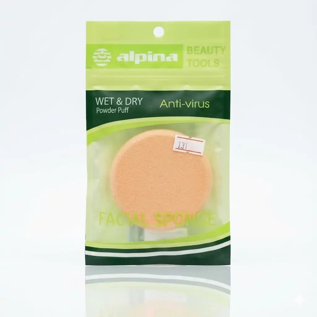 پد آرایشی و پنکیک آلپینا Alpina مدل سامر گرد (Facial Sponge) P87 — تصویر ۳