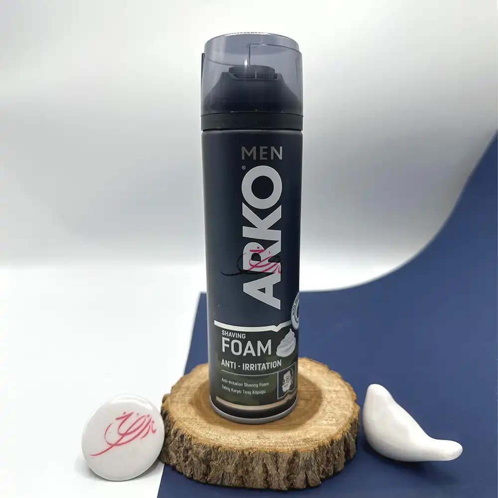 فوم اصلاح آرکو من مدل ضد تحریک ANTI-IRRITATION حجم 200 میلی لیتر