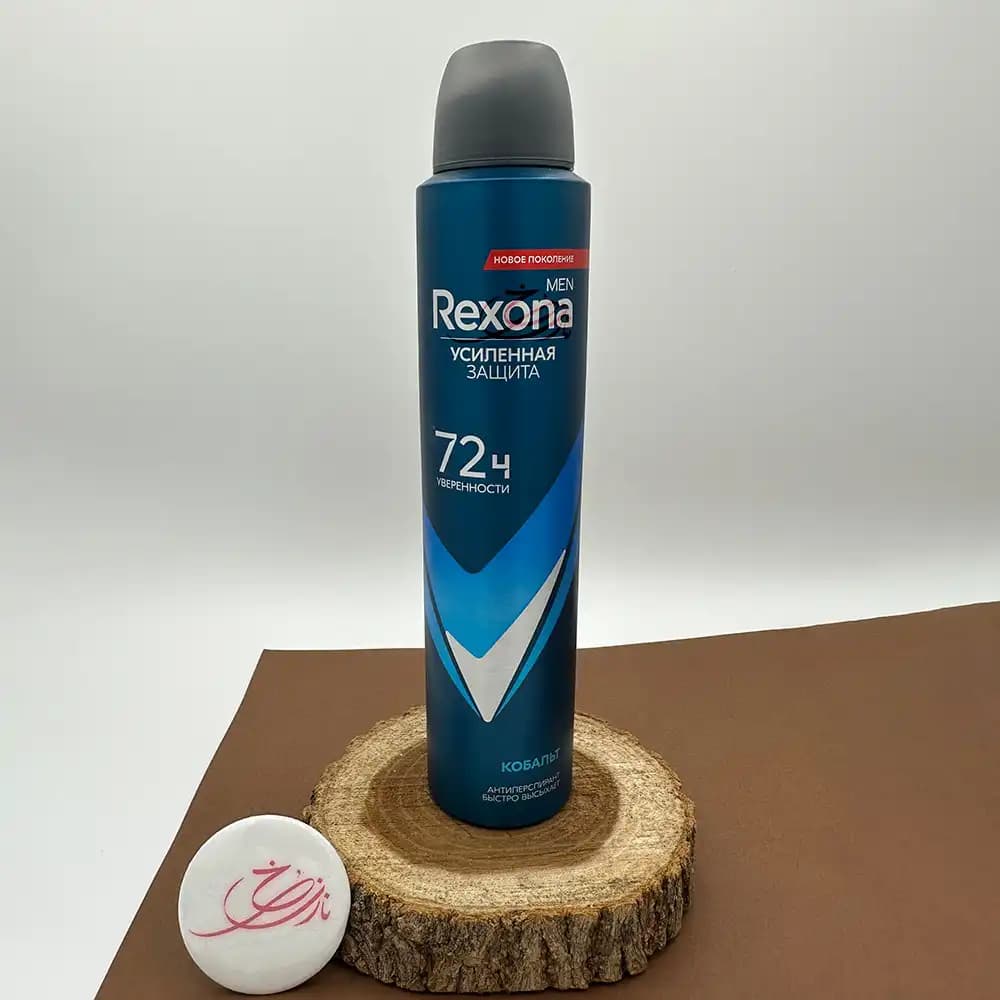 اسپری ضد تعریق رکسونا Rexona مردانه مدل کبالت Cobalt آبی حجم 200میلی لیتر — تصویر ۲