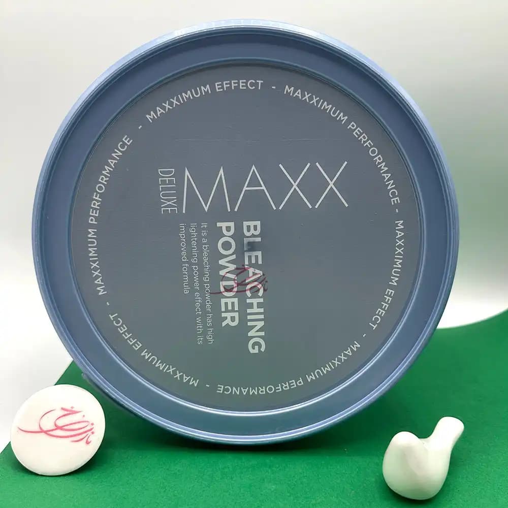 پودر دکلره مکس دلوکس MAXX DELUXE آبی حجم 2 کیلویی — تصویر ۳