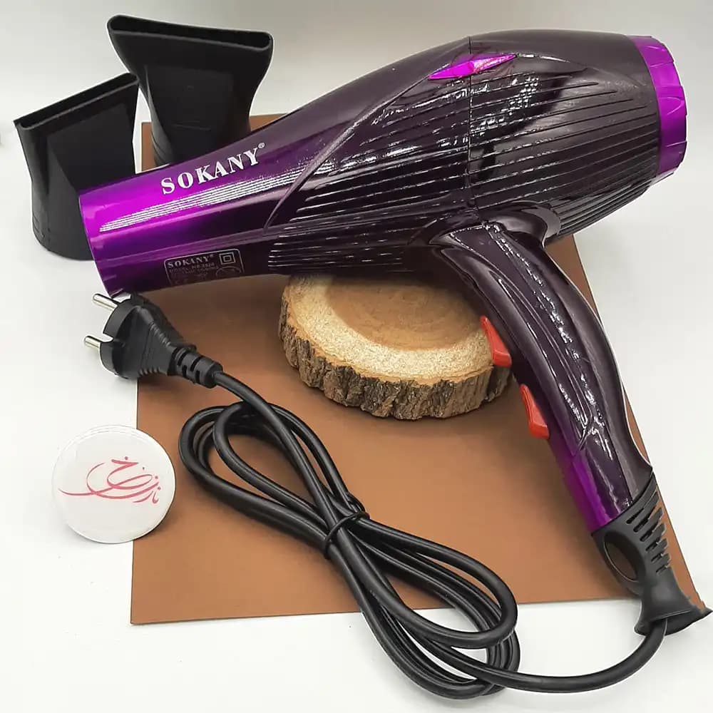 سشوار سوکانی SOKANY مدل HS-3820 رنگ بنفش
