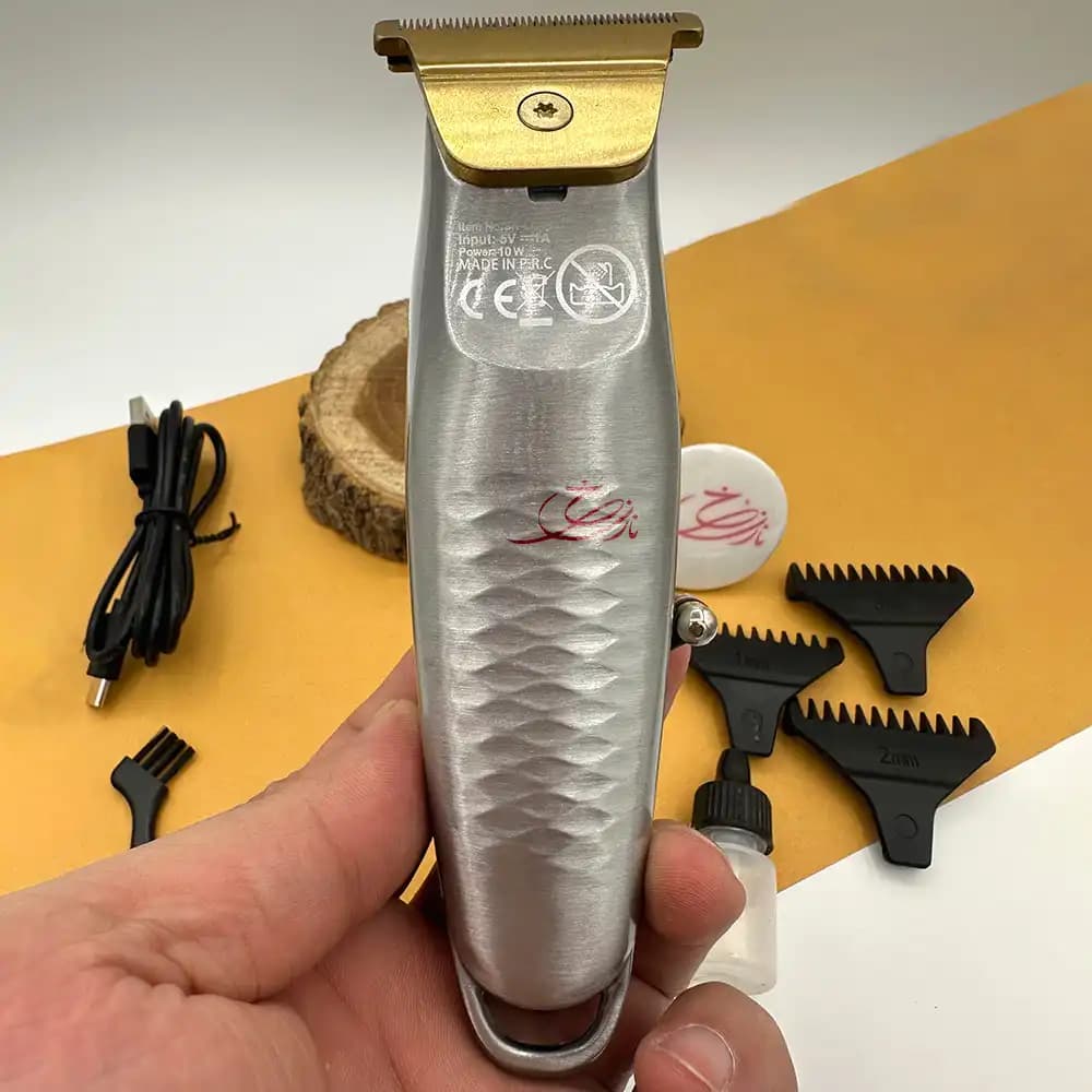 ماشین اصلاح خط زن سوکانی SOKANY مدل SK-LF-9947 طلایی — تصویر ۵