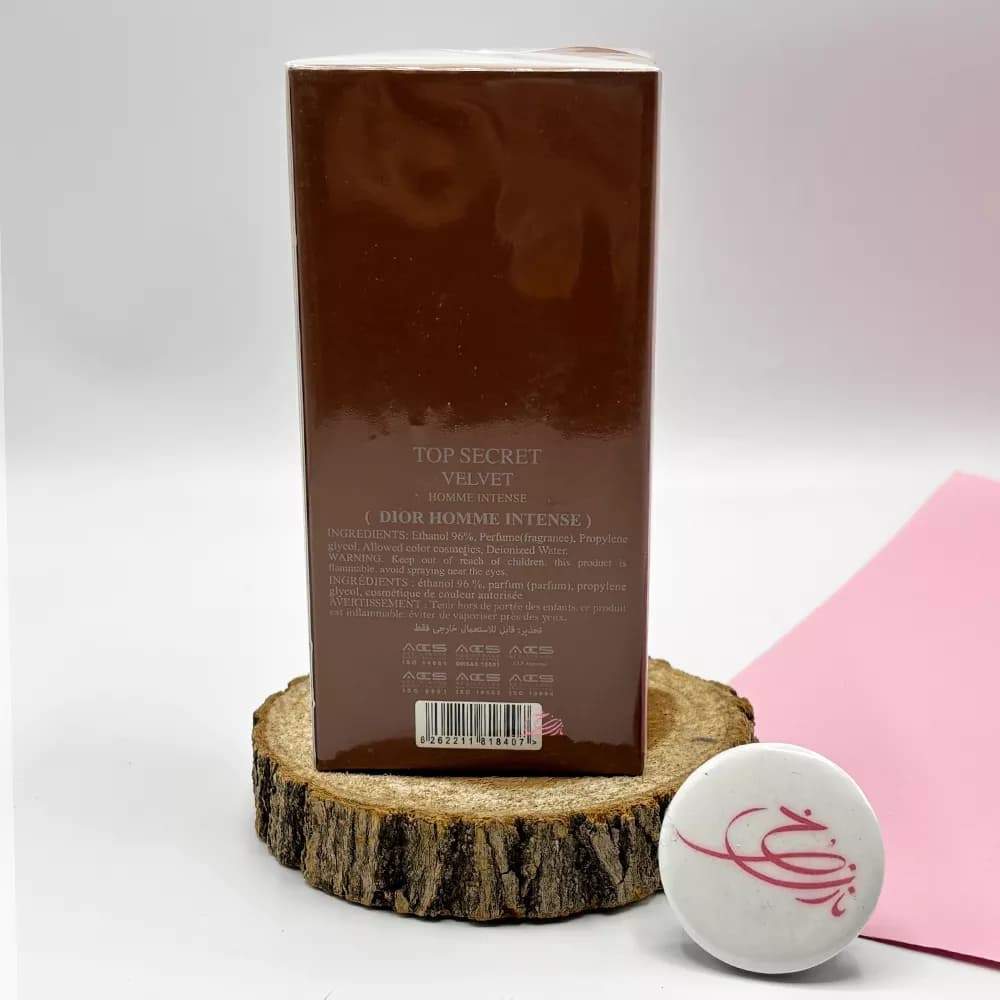 ادکلن تاپ سکرت مردانه مدل هوم اینتنس (Homme Intense) حجم 100میلی لیتر — تصویر ۵
