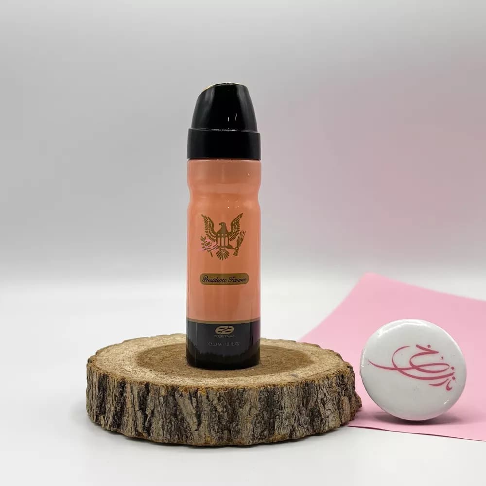 عطر جیبی زنانه عماد آرا مدل پرزیدنت فم (Presidente Femme) حجم 30 میلی لیتر — تصویر ۲