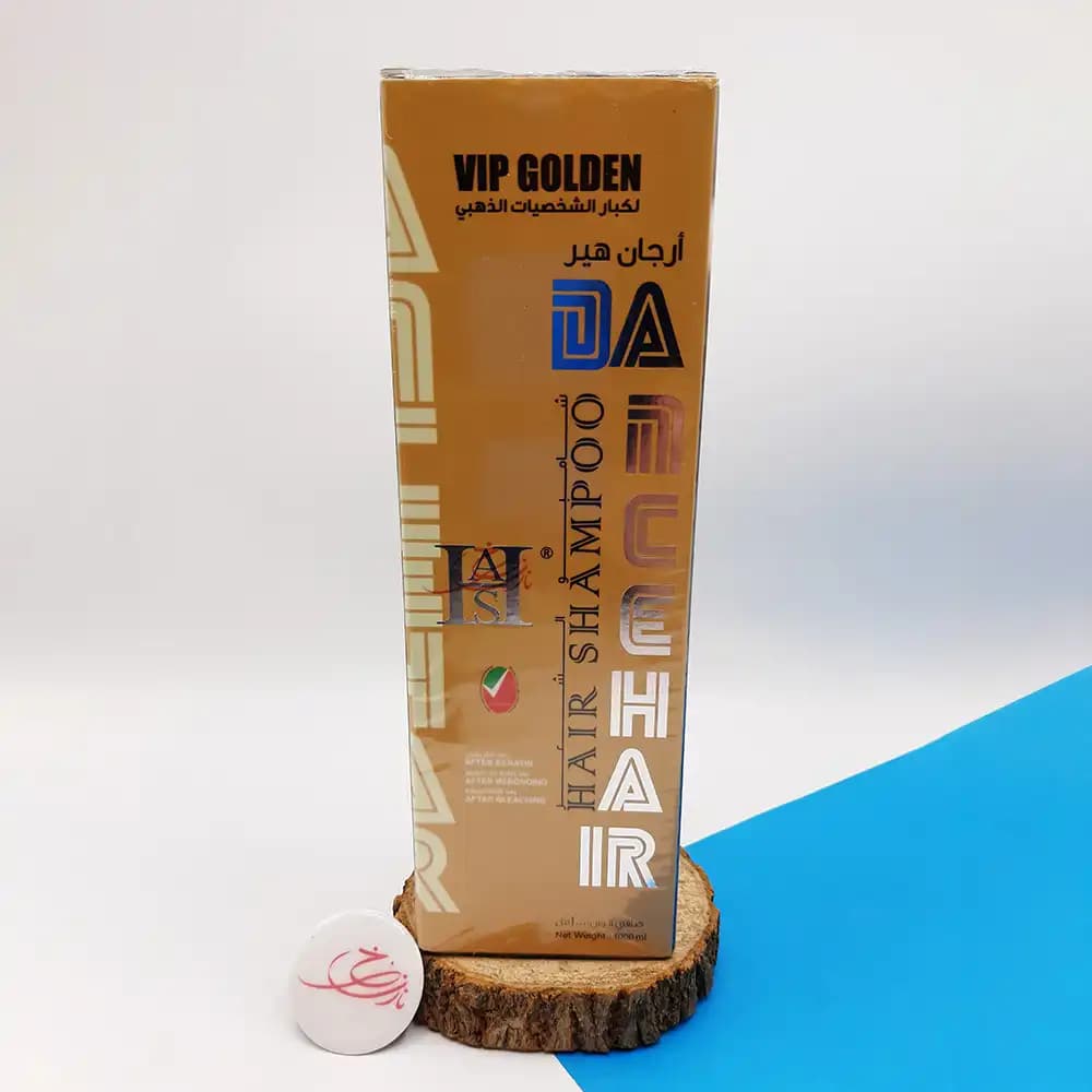 شامپو دنس هیر DANCE HAIR فری سولفات حاوی آرگان مدل VIP Golden حجم 1000 میلی لیتری — تصویر ۶
