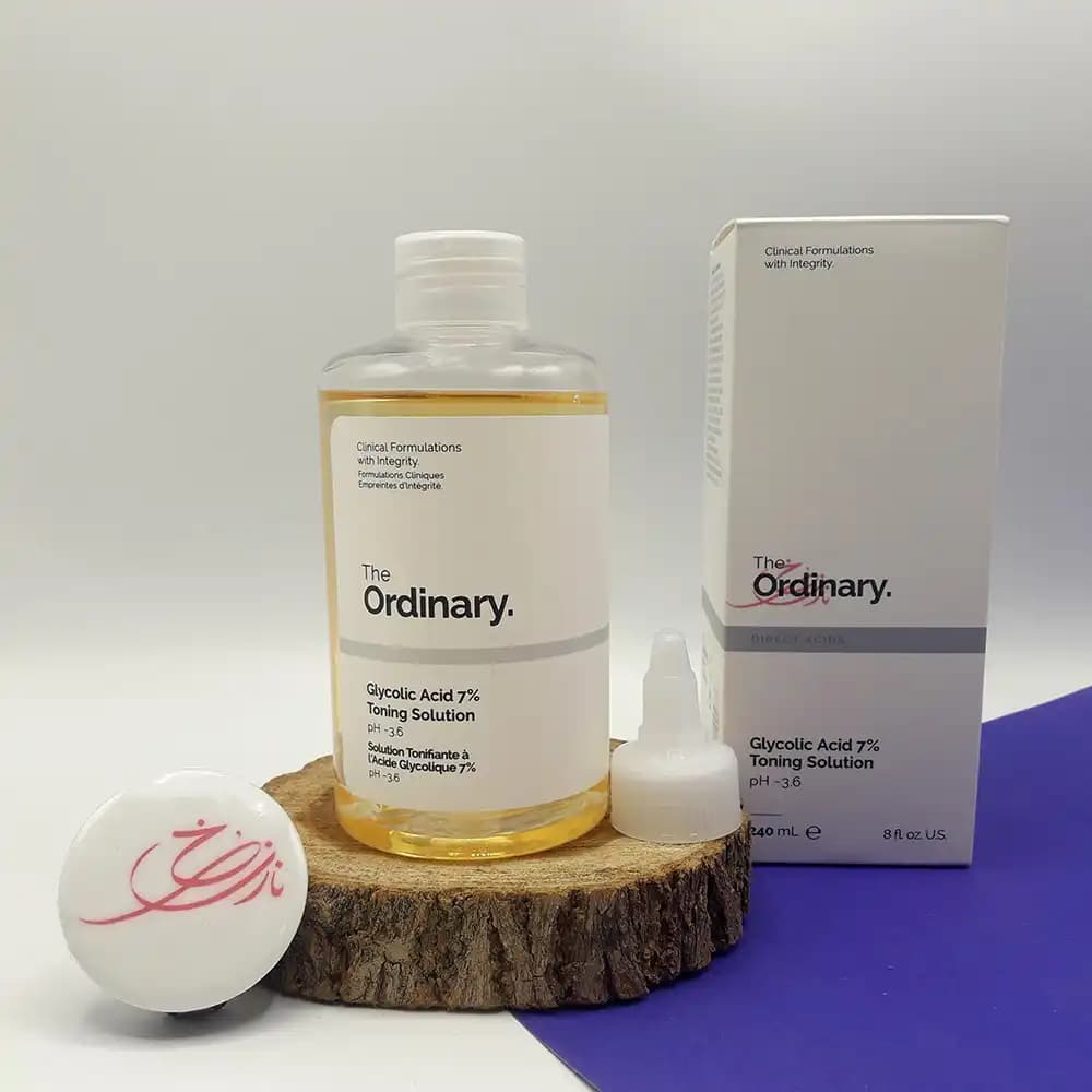 تونر گلیکولیک اسید لایه بردار و روشن کننده اوردینری Ordinary مدل 7 درصد حجم 240 میلی لیتری (های کپی) — تصویر ۲
