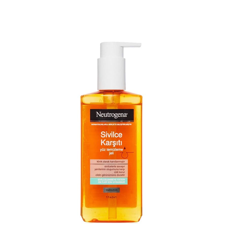 ژل شستشوی ضدجوش و آکنه صورت نیتروژنا ( نوتروژینا )- Neutrogena