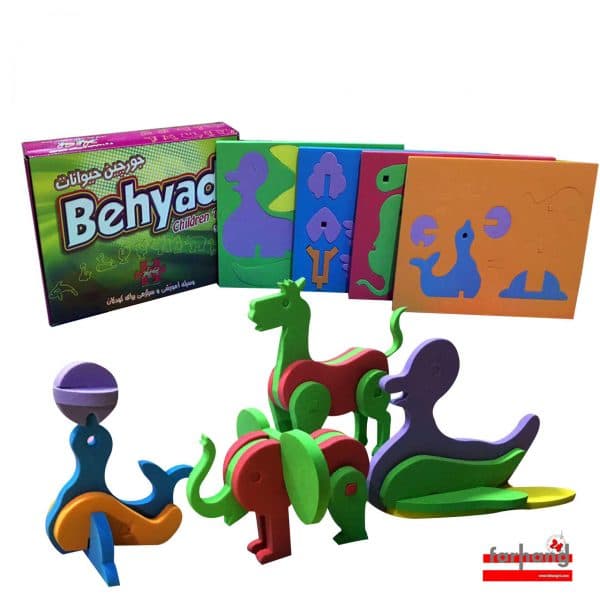 پازل حيوانات بهياد
