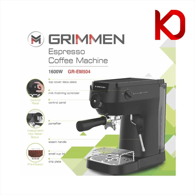 اسپرسوساز گریمن مدل GR-EM504 — تصویر ۱۲