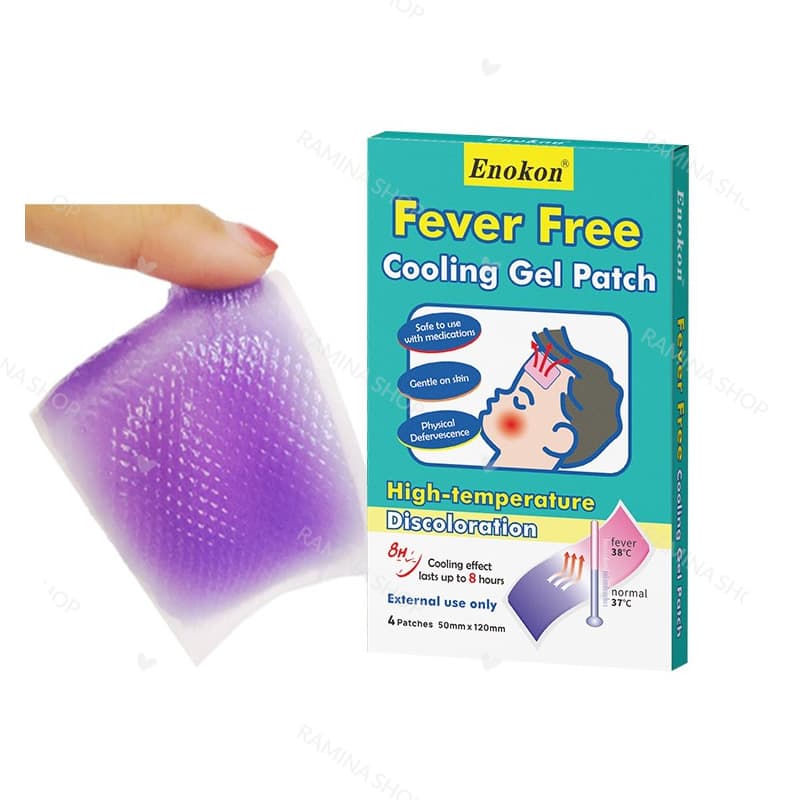 پد تب بر نوزاد Cooling Gel Patch — تصویر ۴
