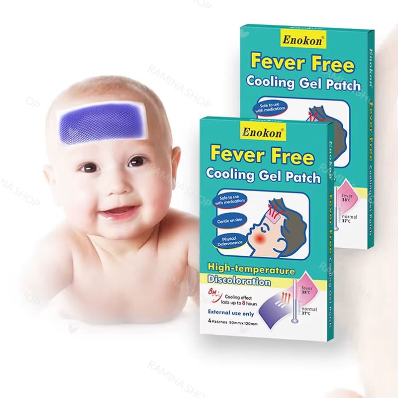 پد تب بر نوزاد Cooling Gel Patch