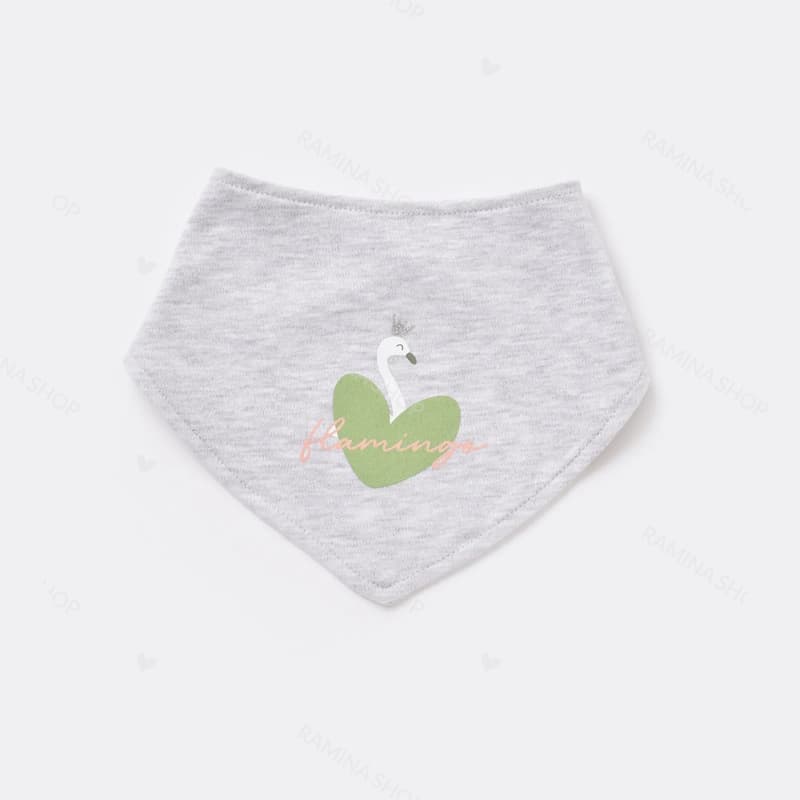 ست کامل لباس بیمارستانی نوزاد دختر 10 تکه طرح فلامینگو بی بیبی Bi Baby — تصویر ۹