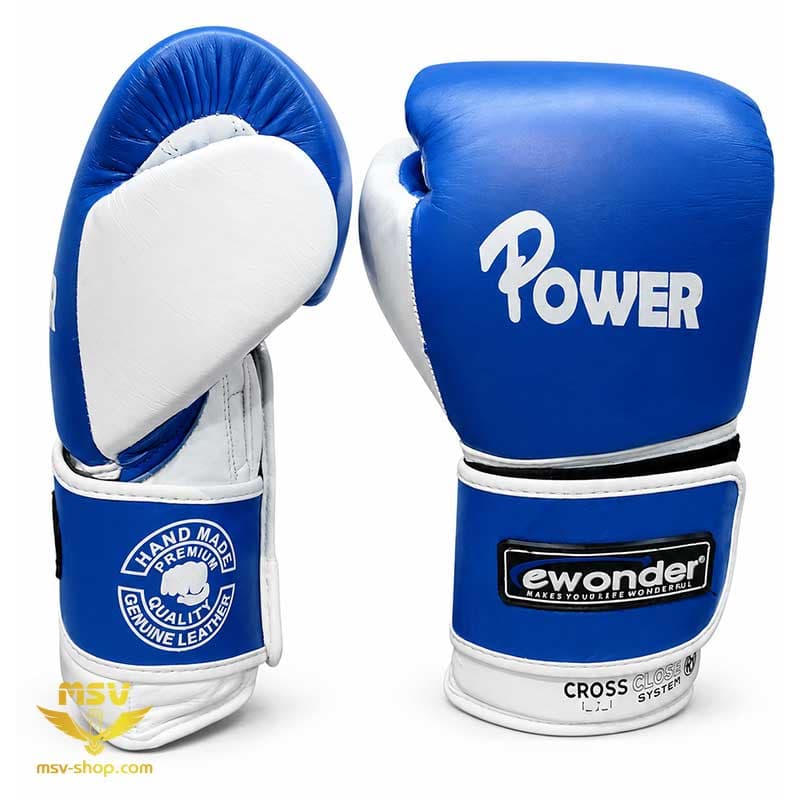 دستکش بوکس چرم طبیعی پاور | Power | چرم گاومیش — تصویر ۱۱