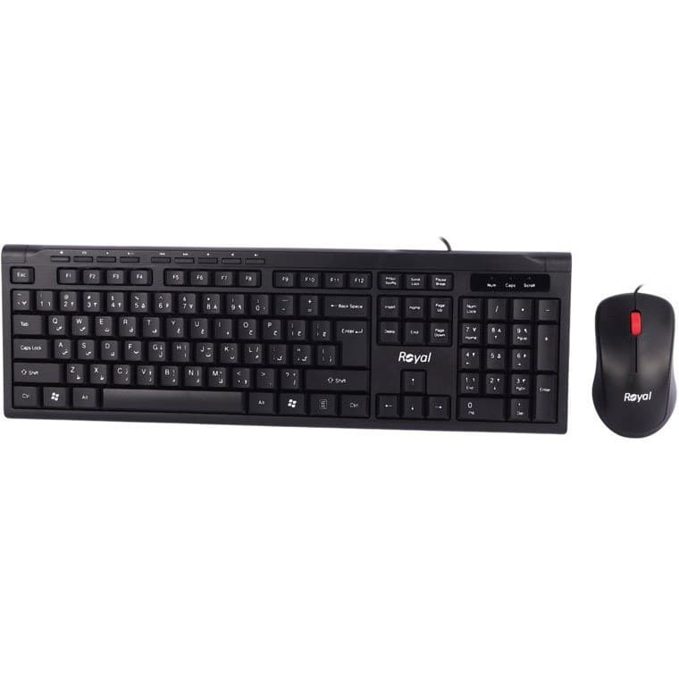 کیبورد و ماوس Royal RKM-720