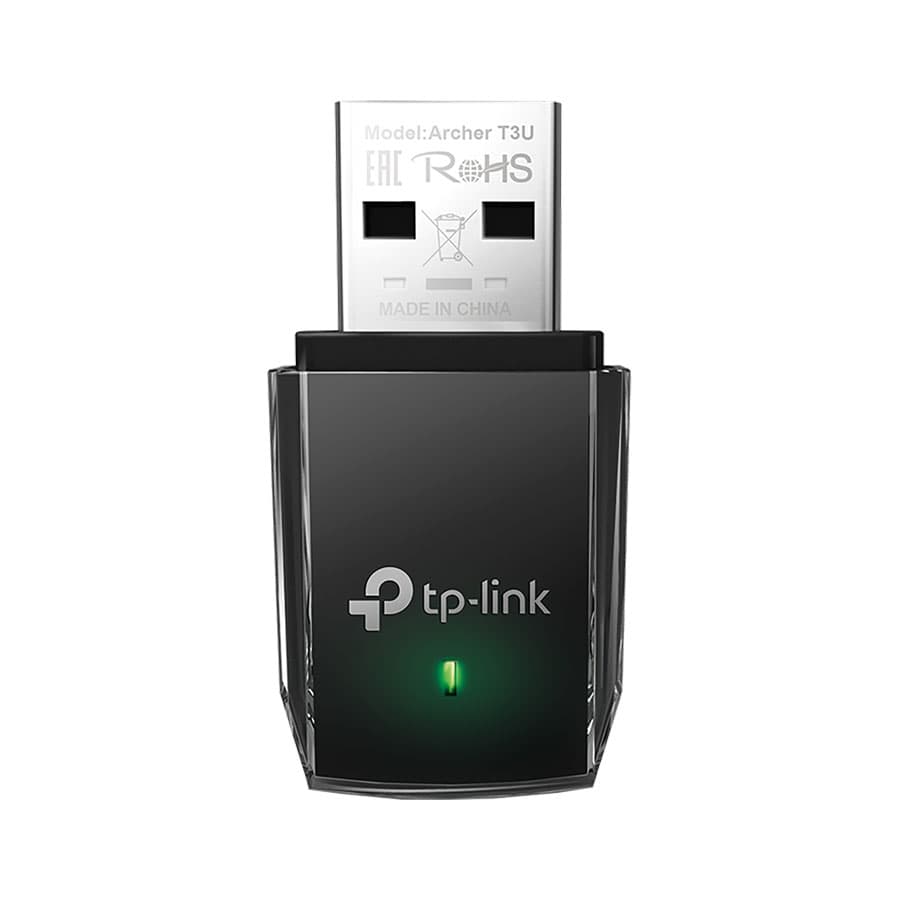 کارت شبکه USB بی‌ سیم و دوباند AC1300 تی پی لینک مدل Archer T3U