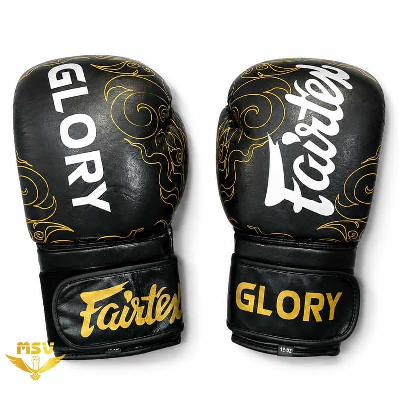 دستکش بوکس فرتکس گلوری Fairtex Glory چرم طبیعی آتل دار