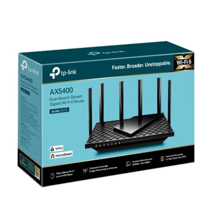 روتر بی‌سیم گیگابیت و دوباند AX5400 تی پی لینک مدل Archer AX72 — تصویر ۱۱