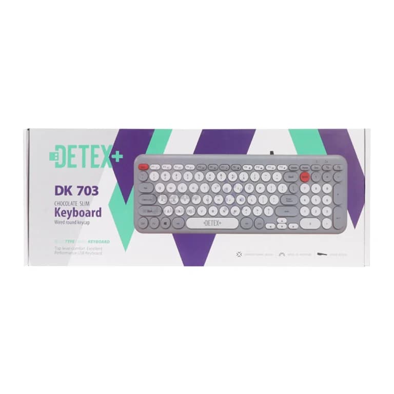 کیبورد سیمی Detex DK-703 — تصویر ۷