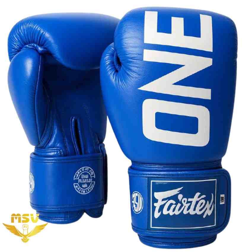 دستکش بوکس چرم طبیعی درجه یک فرتکس | Fairtex وان | ONE Championship در ۴ رنگ — تصویر ۱۱
