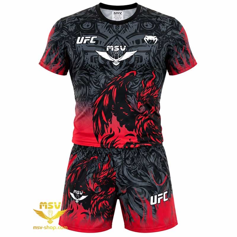 ست رزمی UFC ونوم Venum MSV ققنوس فلامنت در ۴ رنگ