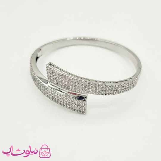 دستبند النگویی زنانه ژوپینگ پرنگین سایز 2 کد 4068-1