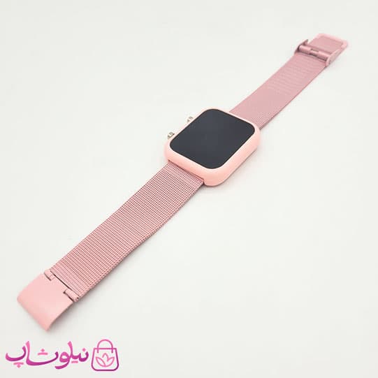 ساعت مچی دیجیتال دخترانه صورتی
