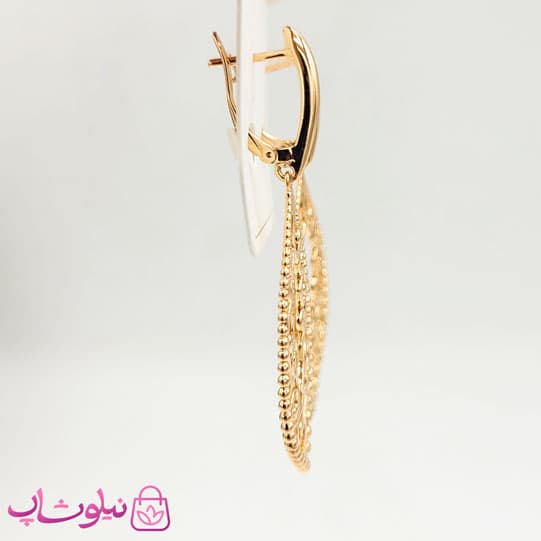 گوشواره آویز زنانه ژوپینگ کد 1591 — تصویر ۳