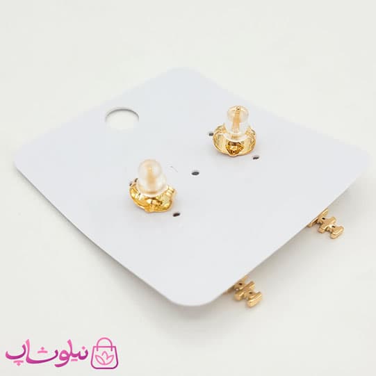 گوشواره زنانه ژوپینگ مدل مثلث کد 60 — تصویر ۳