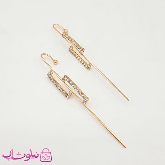 گوشواره دخترانه کراس ژوپینگ (جفت)