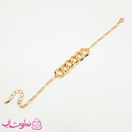 دستبند دخترانه ژوپینگ زنجیری کد 1691 — تصویر ۵