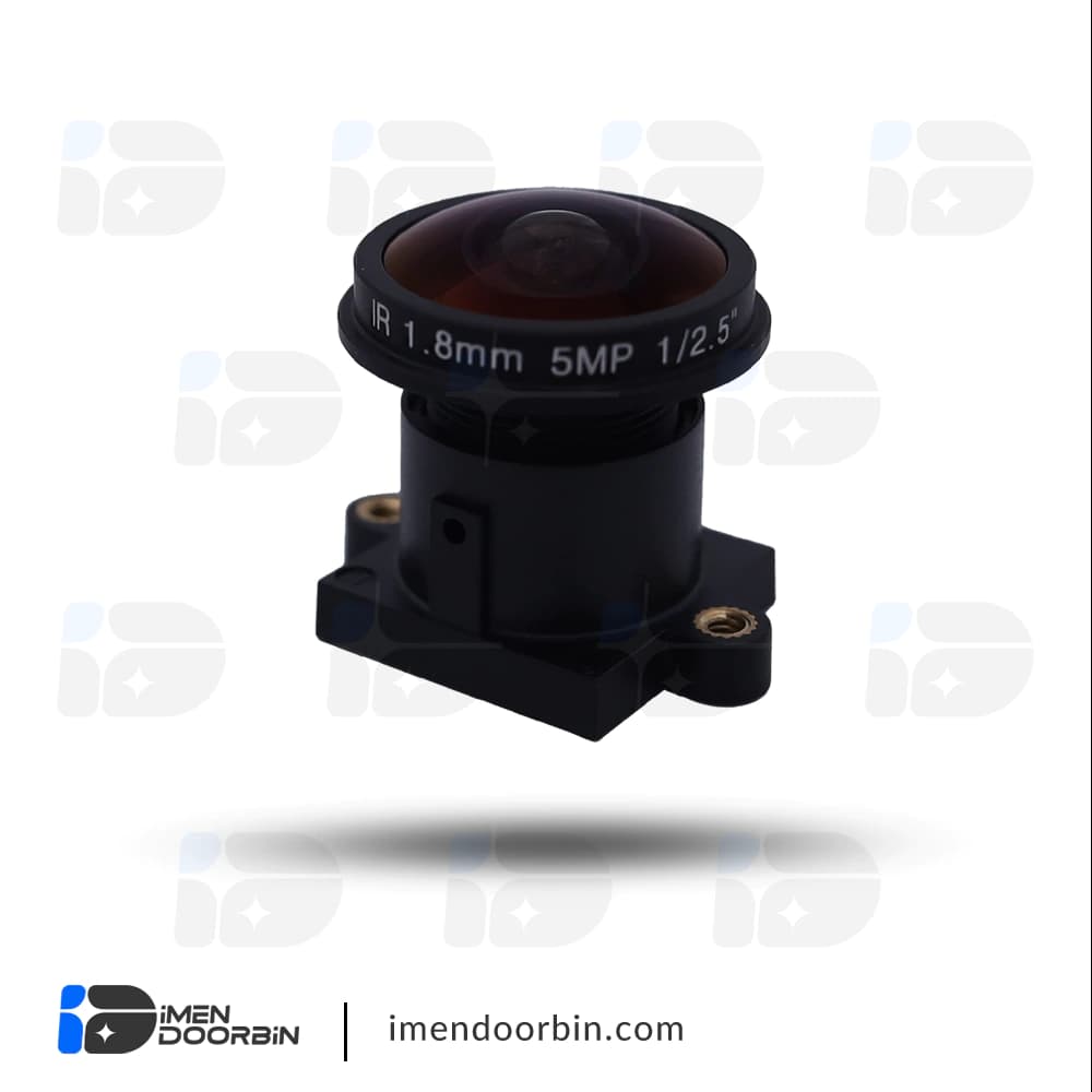 لنز 5 مگاپیکسل فیش آی (Fish Eye) + هولدر — تصویر ۷