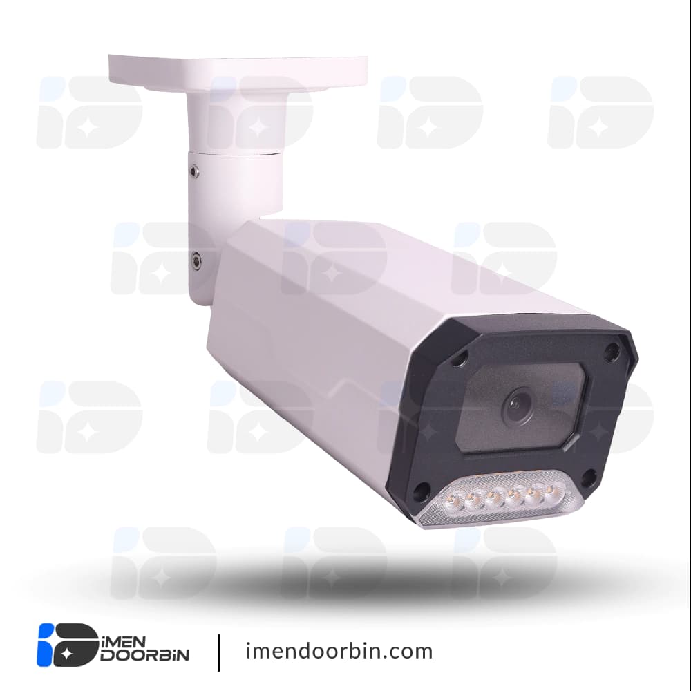 کیس بولت وارم لایت فلزی سفید دوربین مداربسته مدل 8601 — تصویر ۹