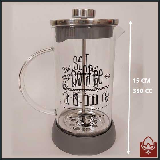 فرنچ پرس شیشه‌ای Coffee Time مدل FP-380 – طراحی خوش‌دست و کاربردی — تصویر ۷
