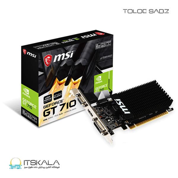 کارت گرافیک ام اس ای مدل NVIDIA GeForce GT 710 — تصویر ۵