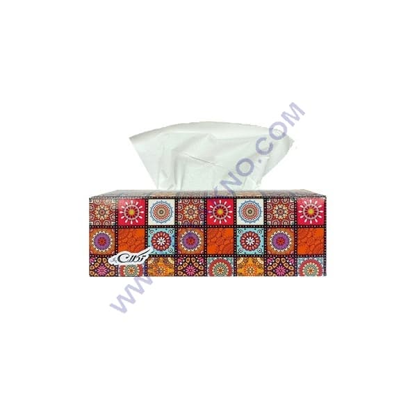 دستمال کاغذی جعبه ای تکلان 300 برگ (150 برگ دولا) بسته 36 عددی — تصویر ۴