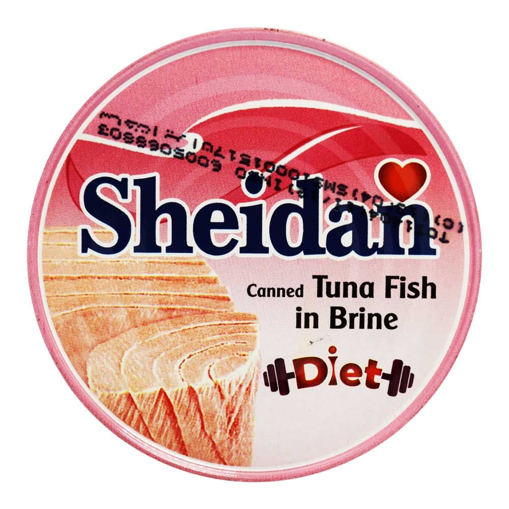 تن ماهی رژیمی شیدان SHEIDAN وزن 180 گرم